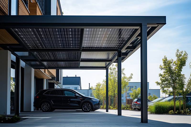 Chez Roger Entreprise, notre spécialité carports et pergolas près du Havre