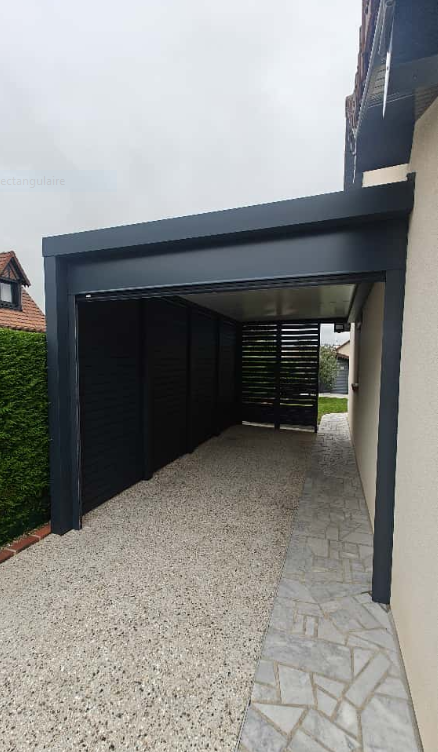 faire installer un volet roulant en aluminium sur mon carport près de goderville